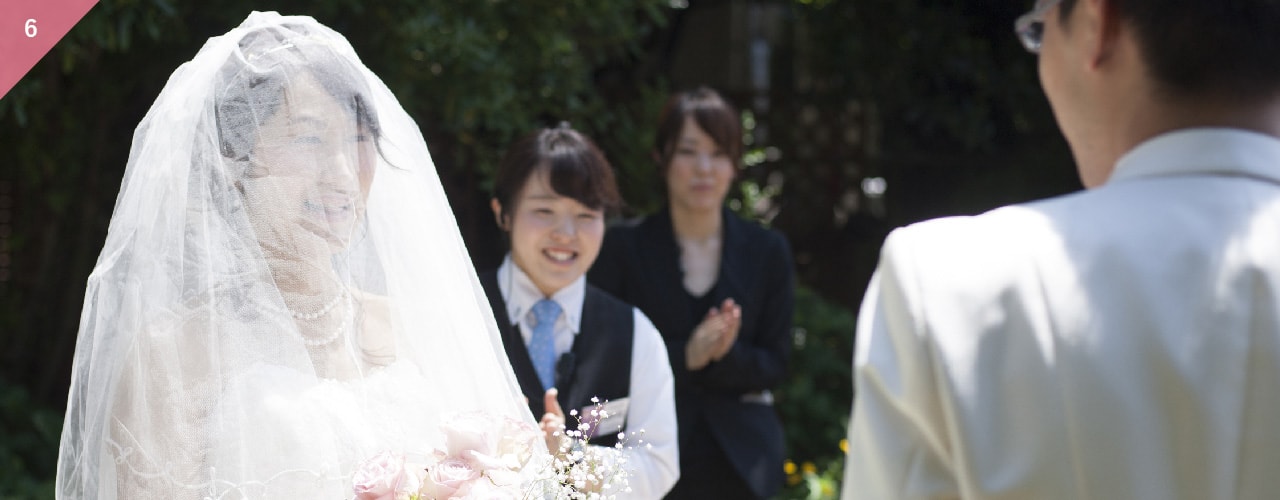 結婚式・披露宴の当日の流れ